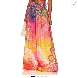 New NWT REVOLVE Tatum Pants Agua Bendita in Solaris Ombre